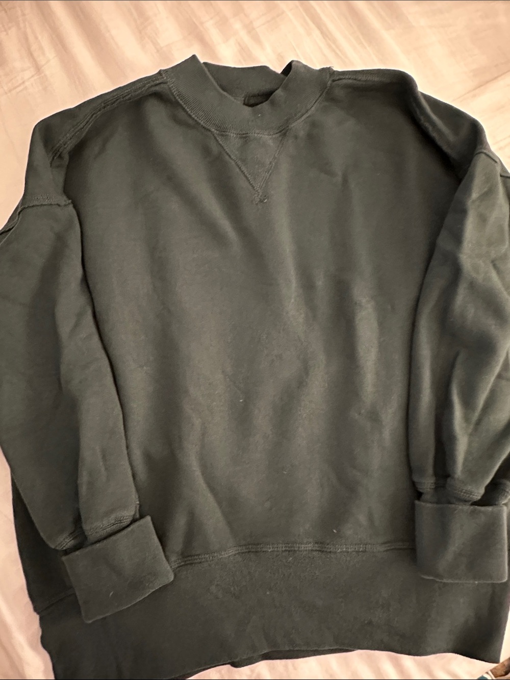 Abercrombie Classic Crewneck Sweatshirt - Dark Green